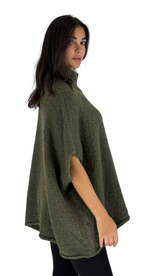 Divit Olive Sweater