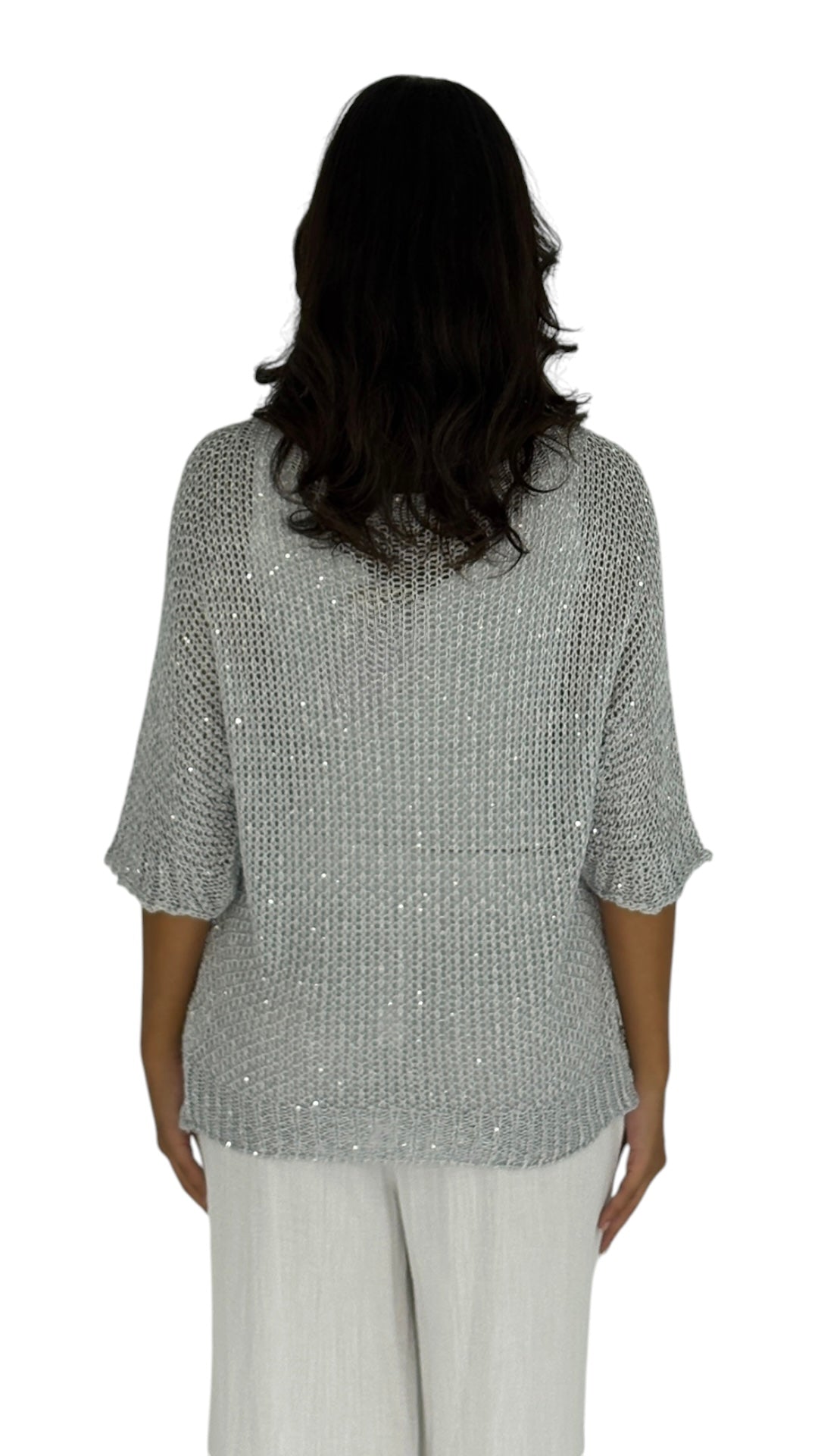 Rahmeh Grey Top
