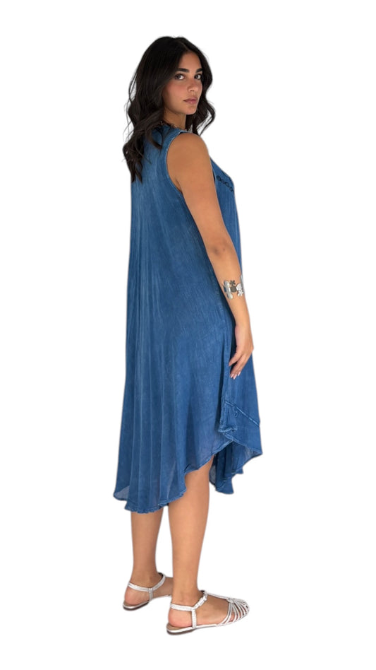 Duha Navy Dress