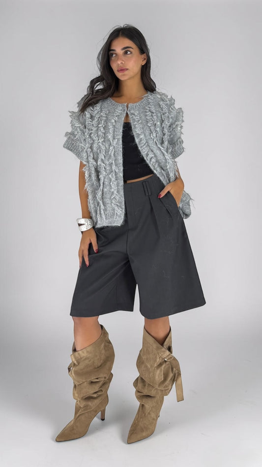 Zahi Grey Vest