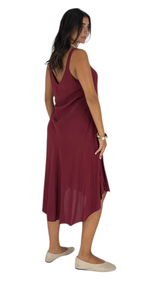 Fulla Maroon Dress