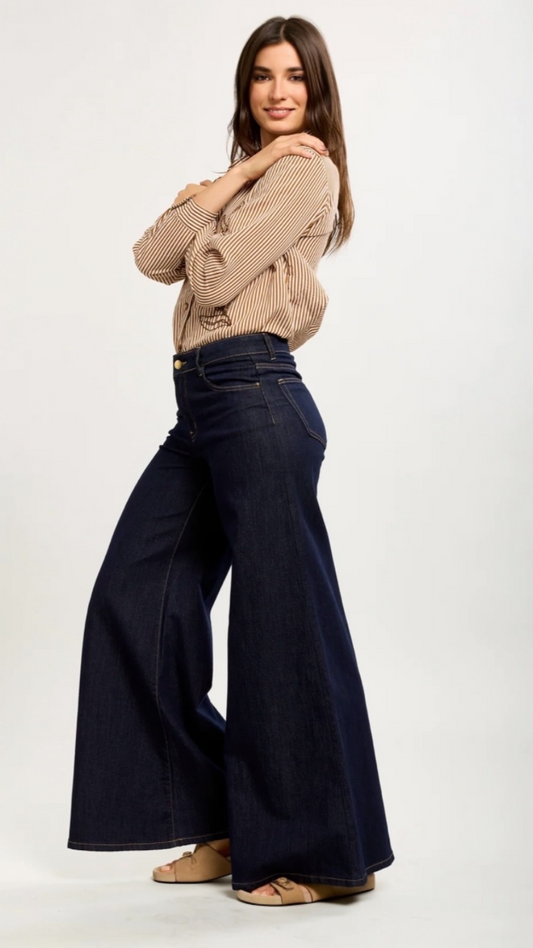 Raw Blue Jeans Pants