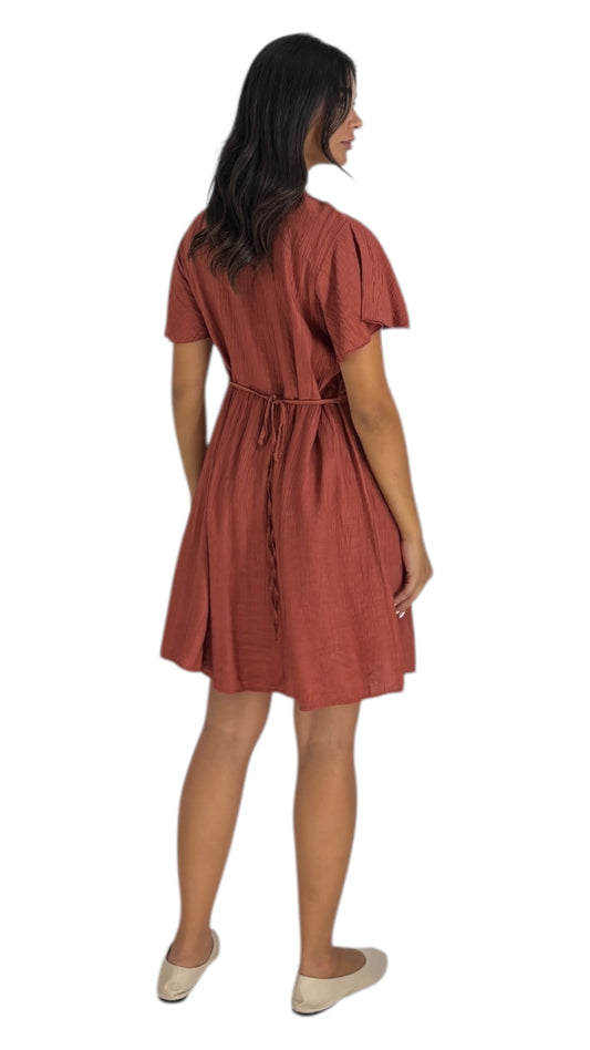 Karla Brick Dress