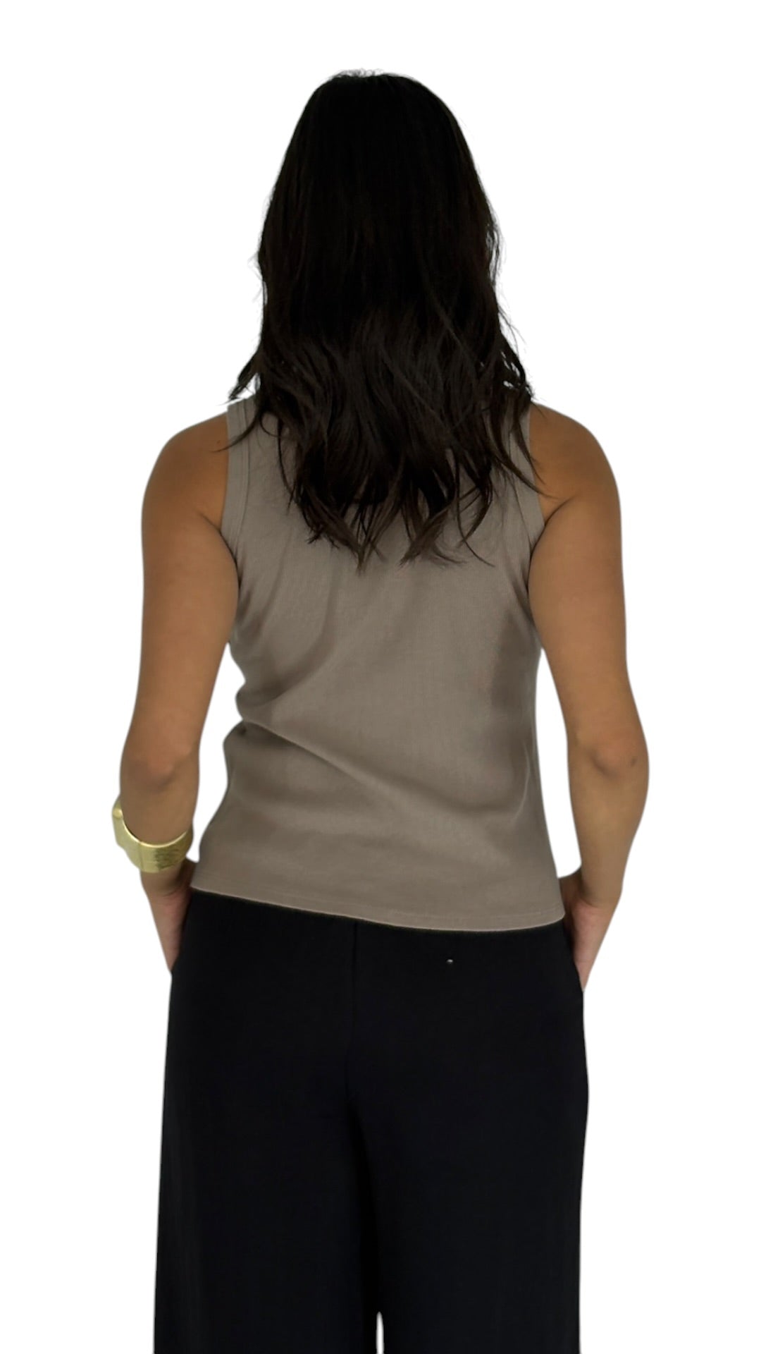 Eliana Taupe Top