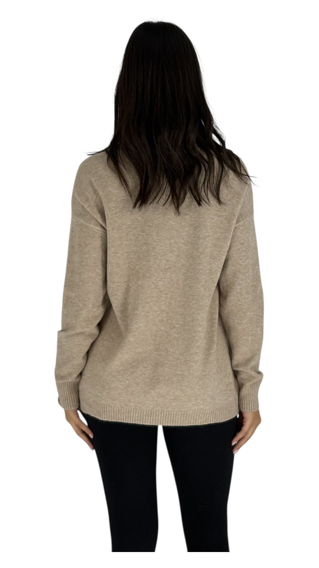 Theo Taupe Sweater