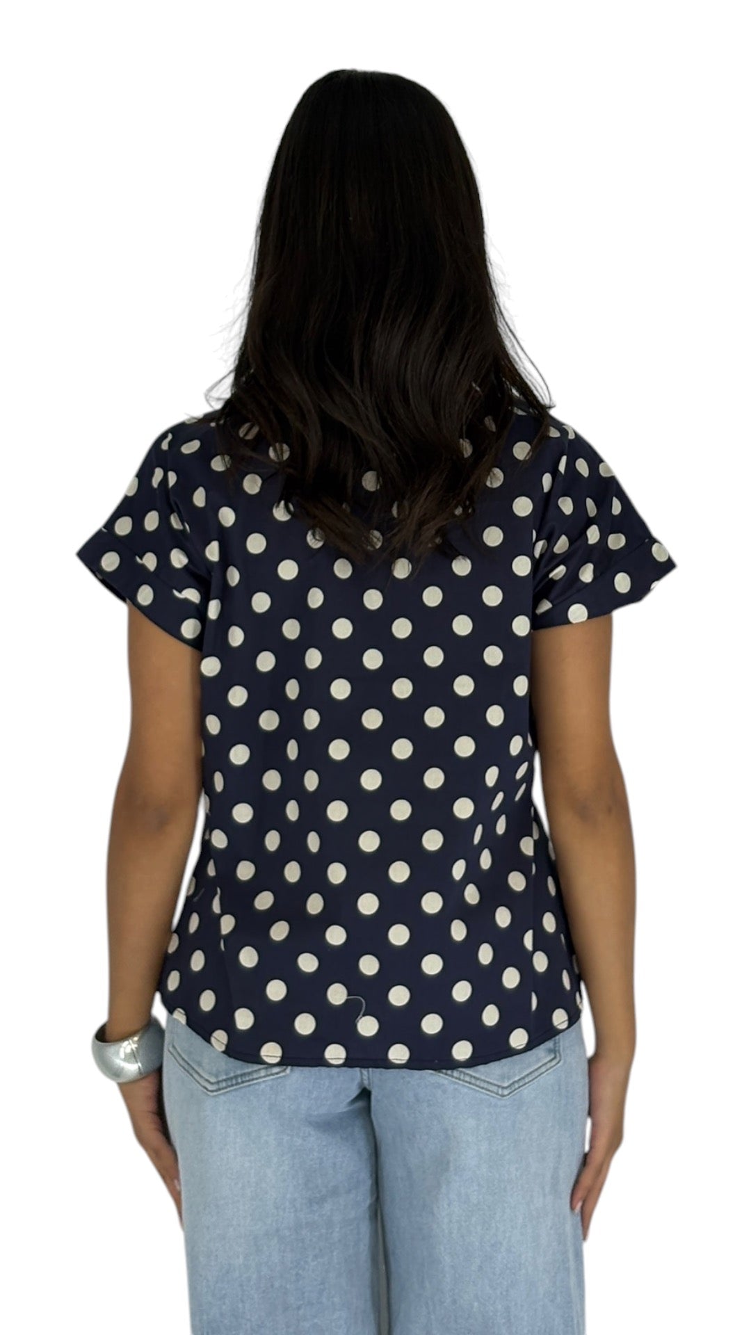 Jade Navy Top