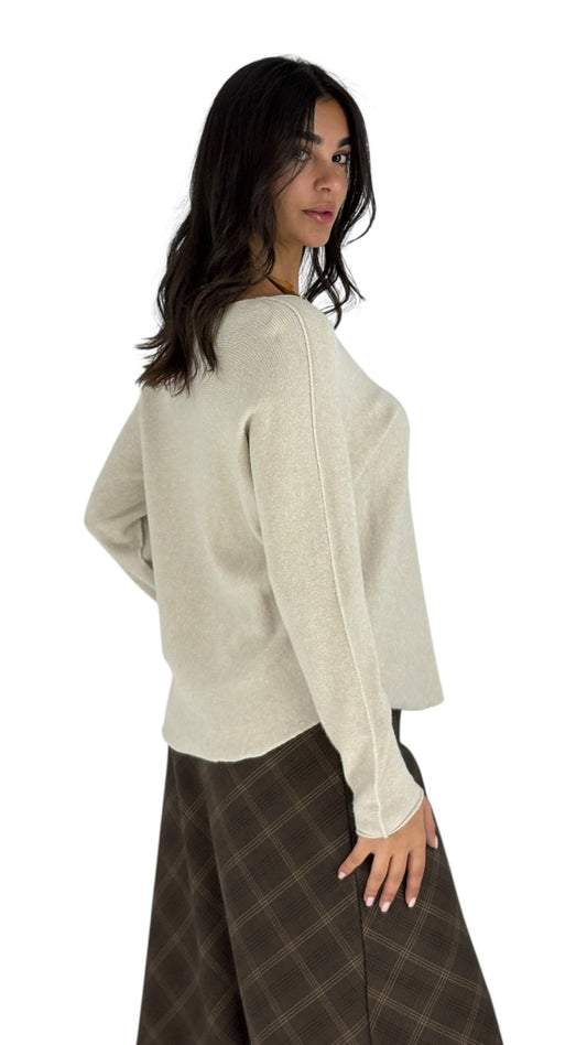 Carmen Beige Sweater