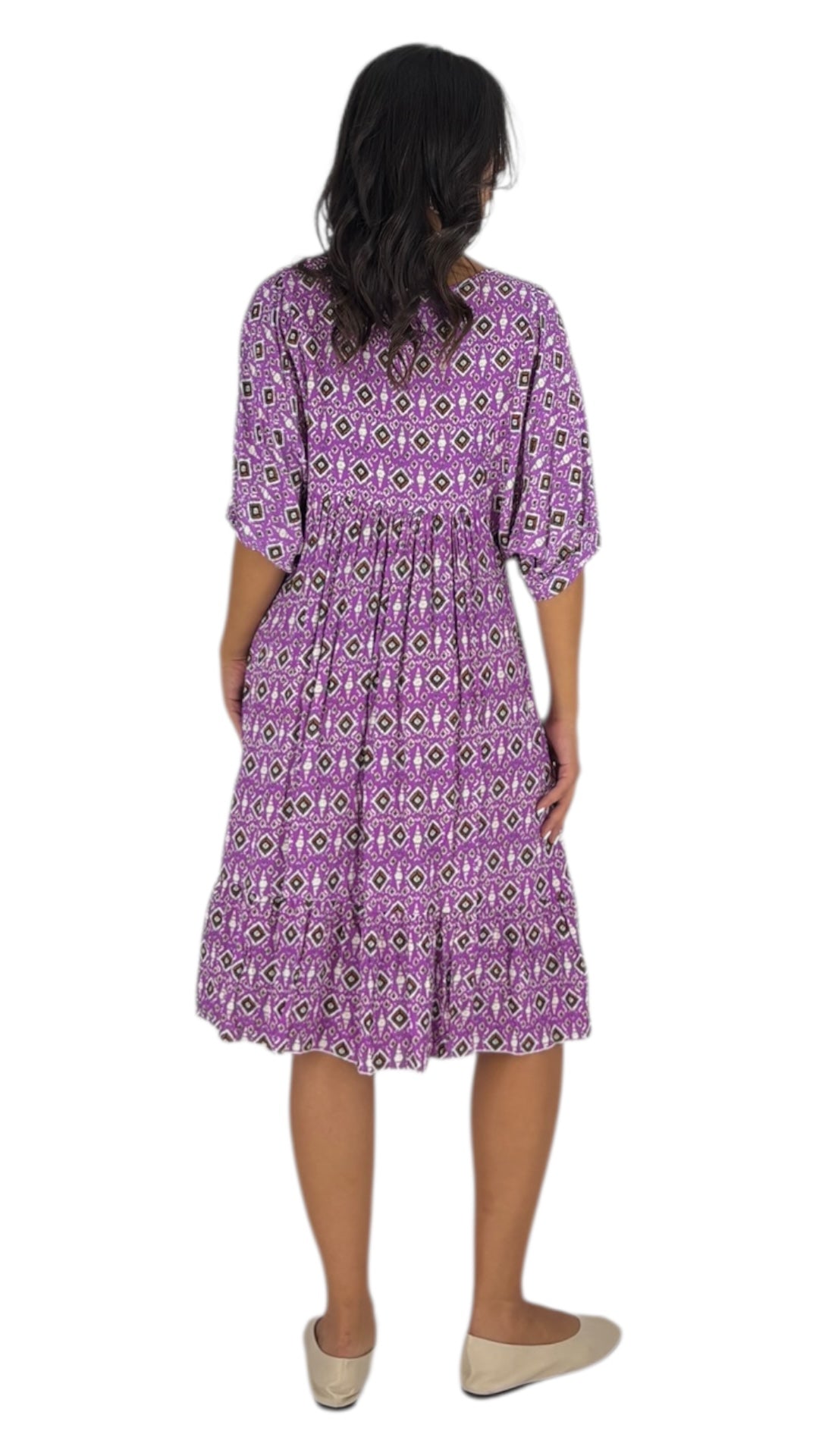 Melisa Purple Dress