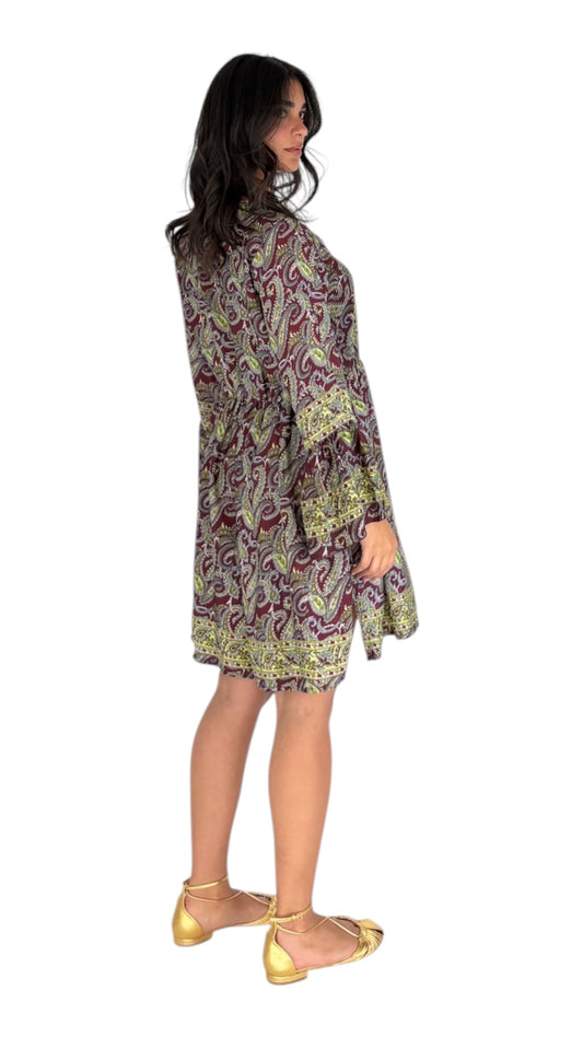 Sahar Purple Dress