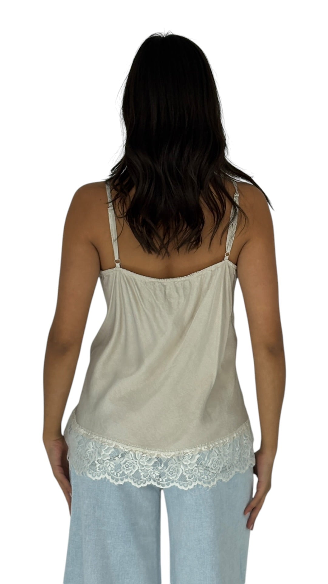 Gaelle Beige Camisole