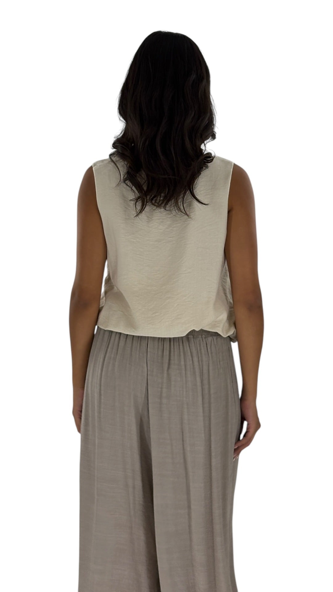Merna Beige Top
