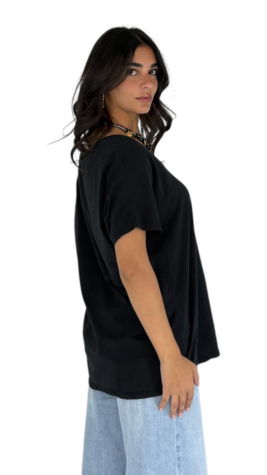 Diala Black T-shirt