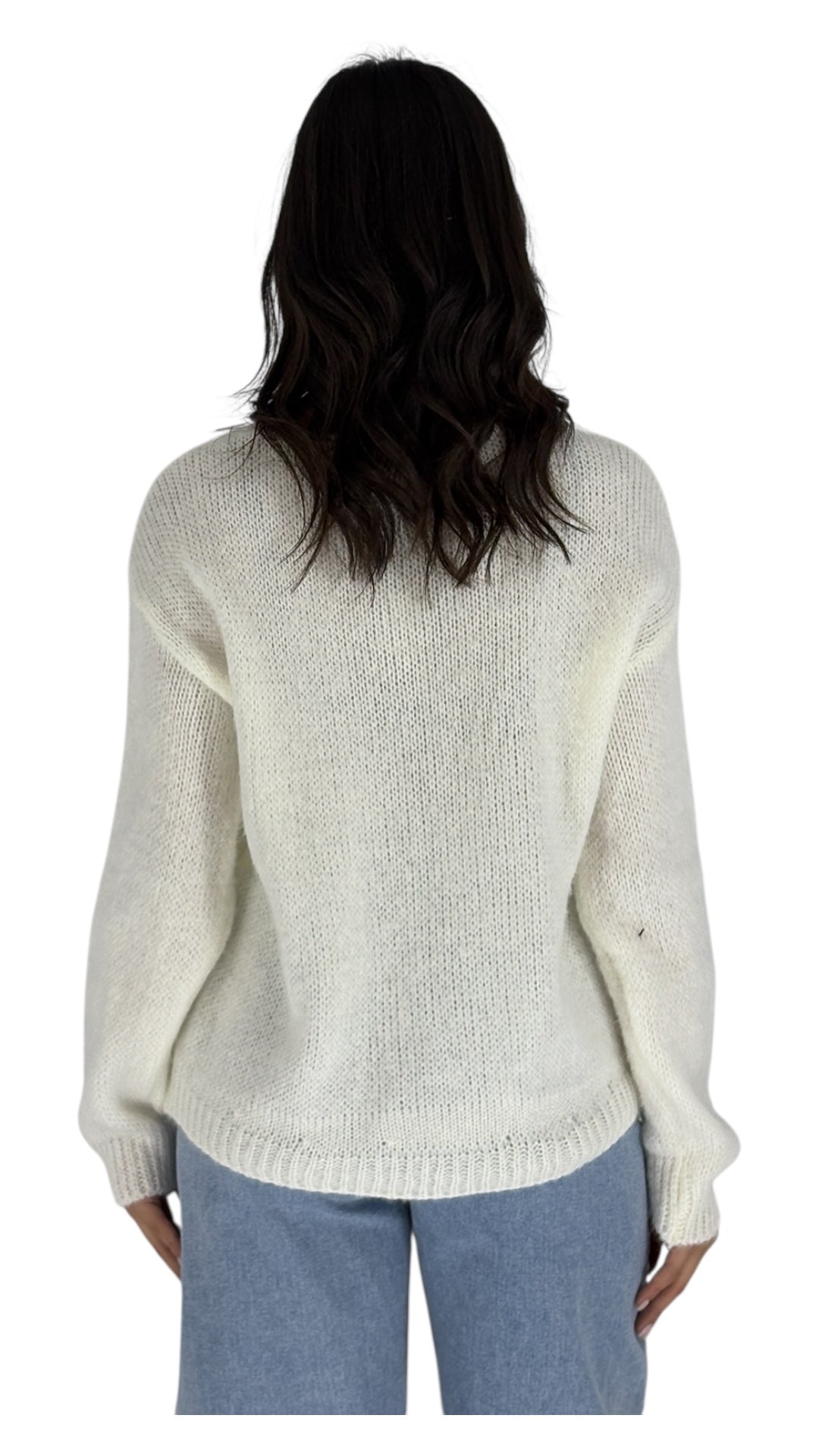 June White Sweater