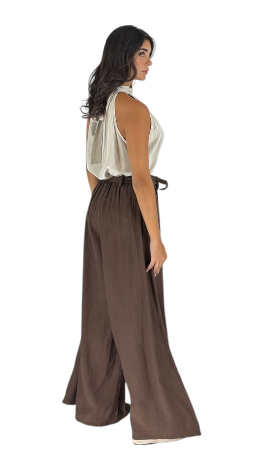 Cina Brown Pants
