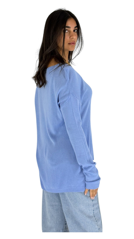 Ethan Blue Sweater