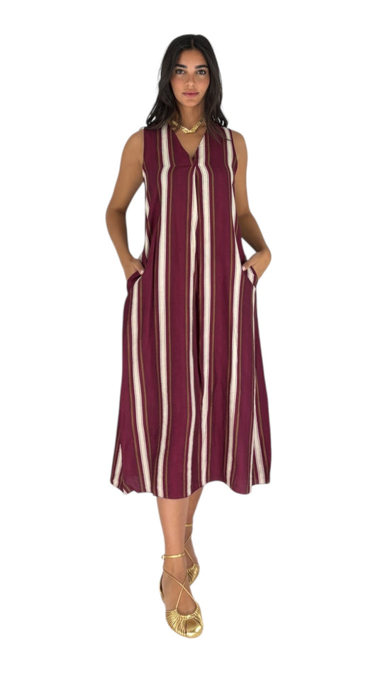 Magi Maroon Dress