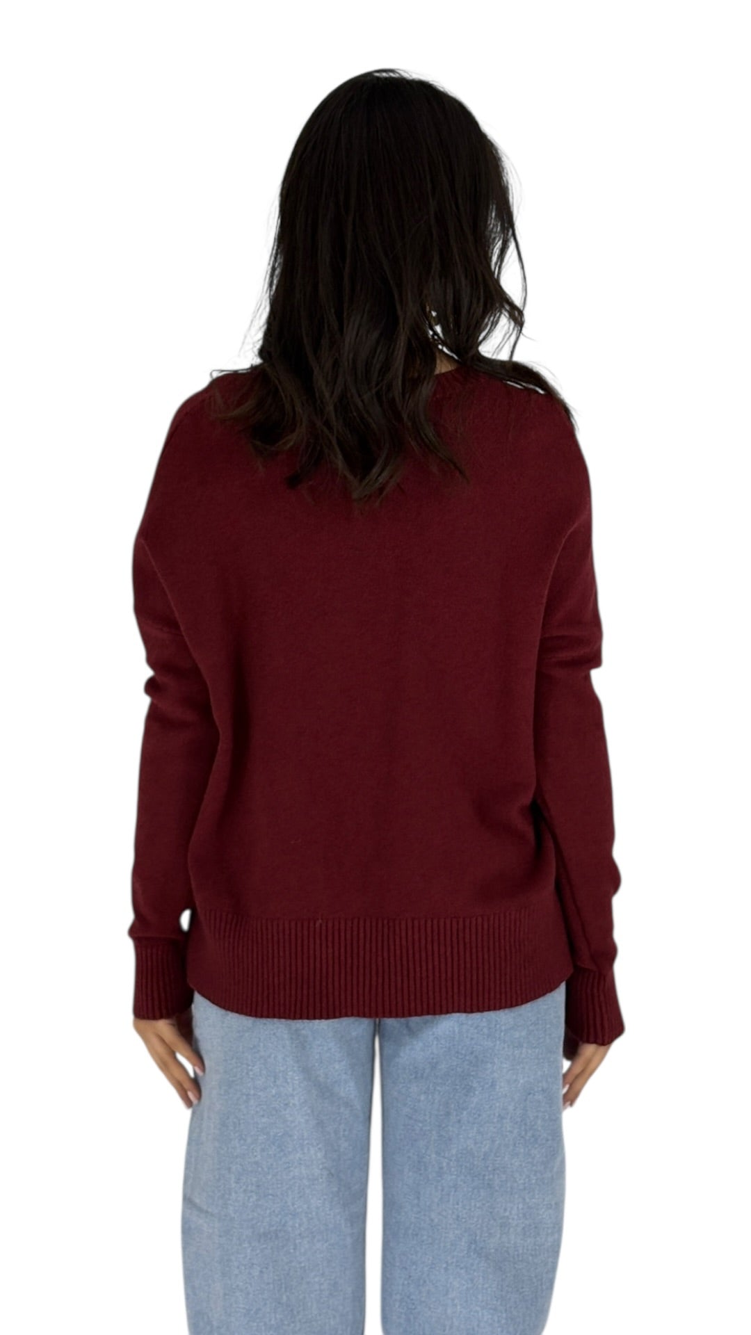 Briar Maroon Sweater