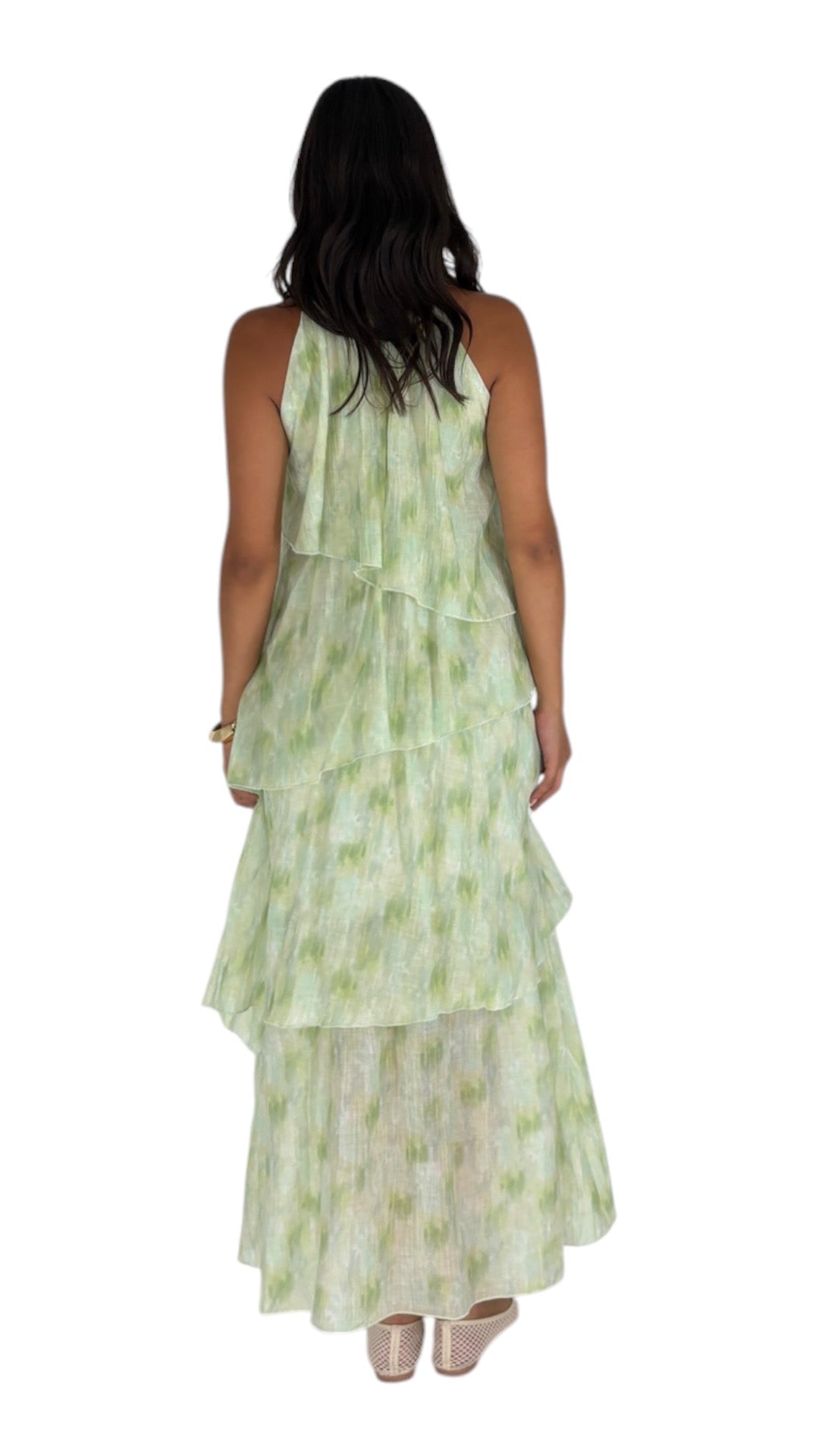 Yara Green Dress