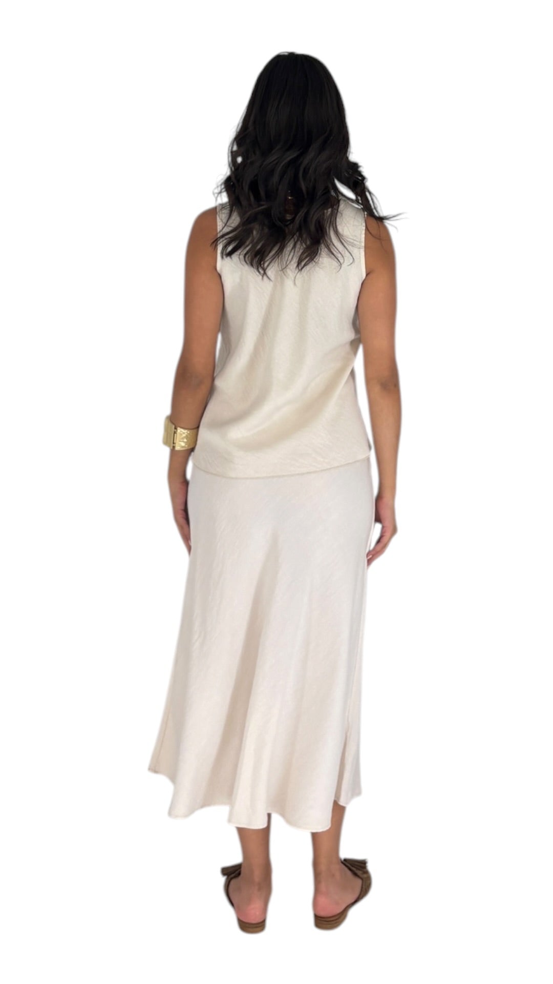 Slade Cream Skirt