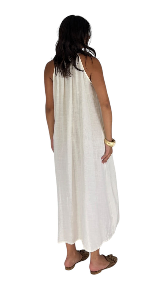 Ghader Cream Dress