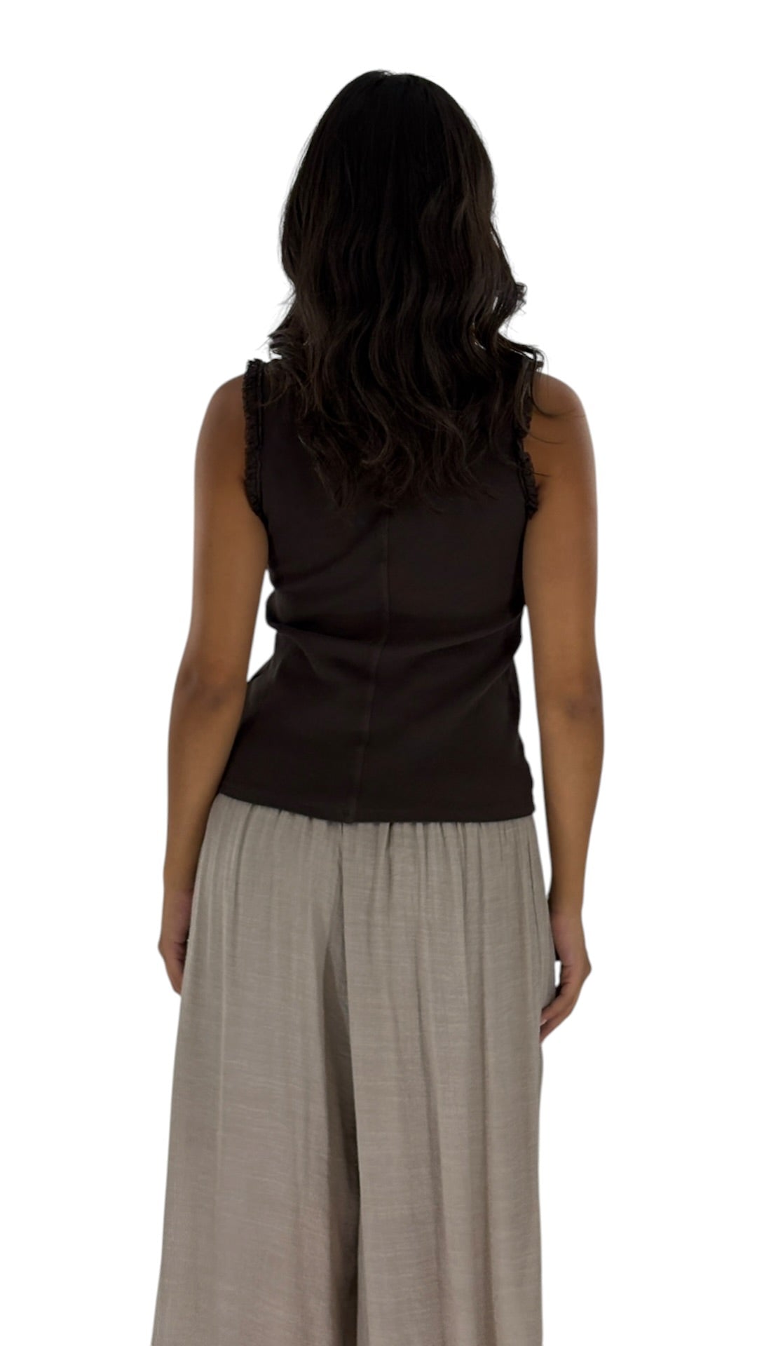 Alix Brown Top