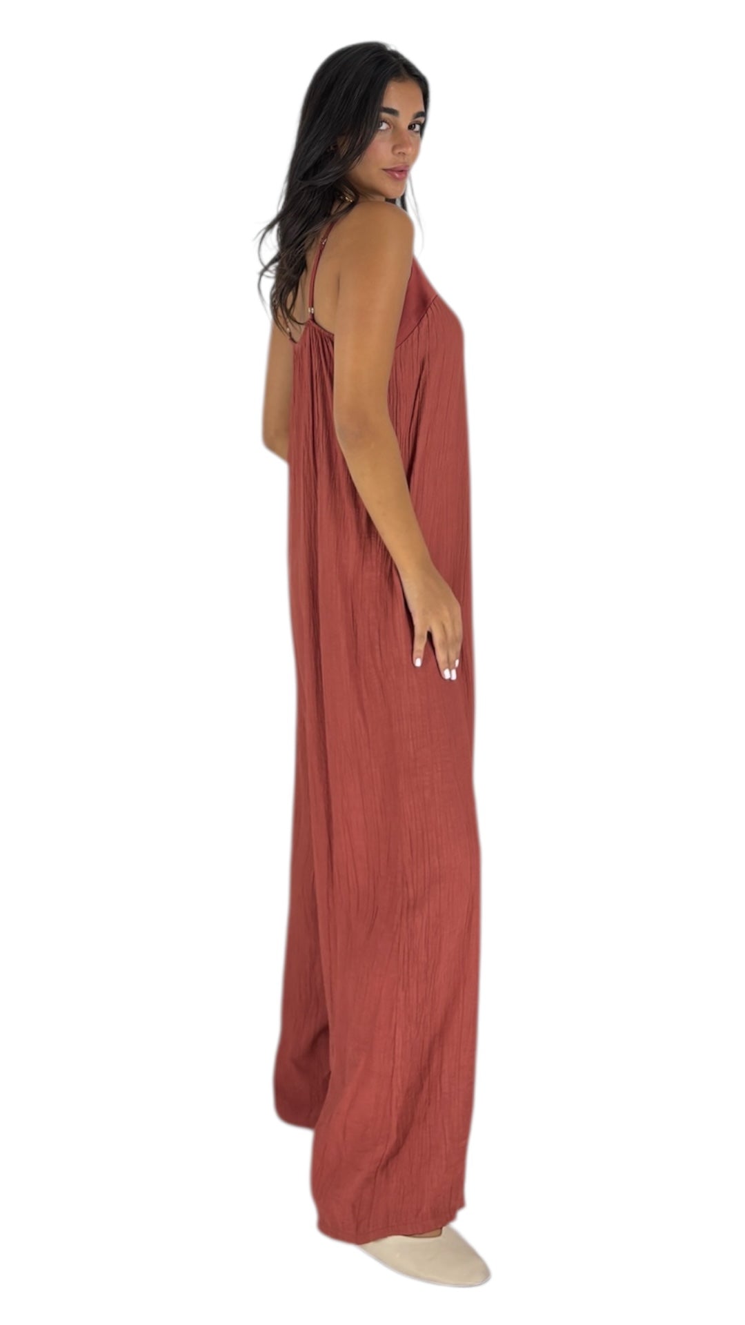 Zoya Brick Jumpsuits