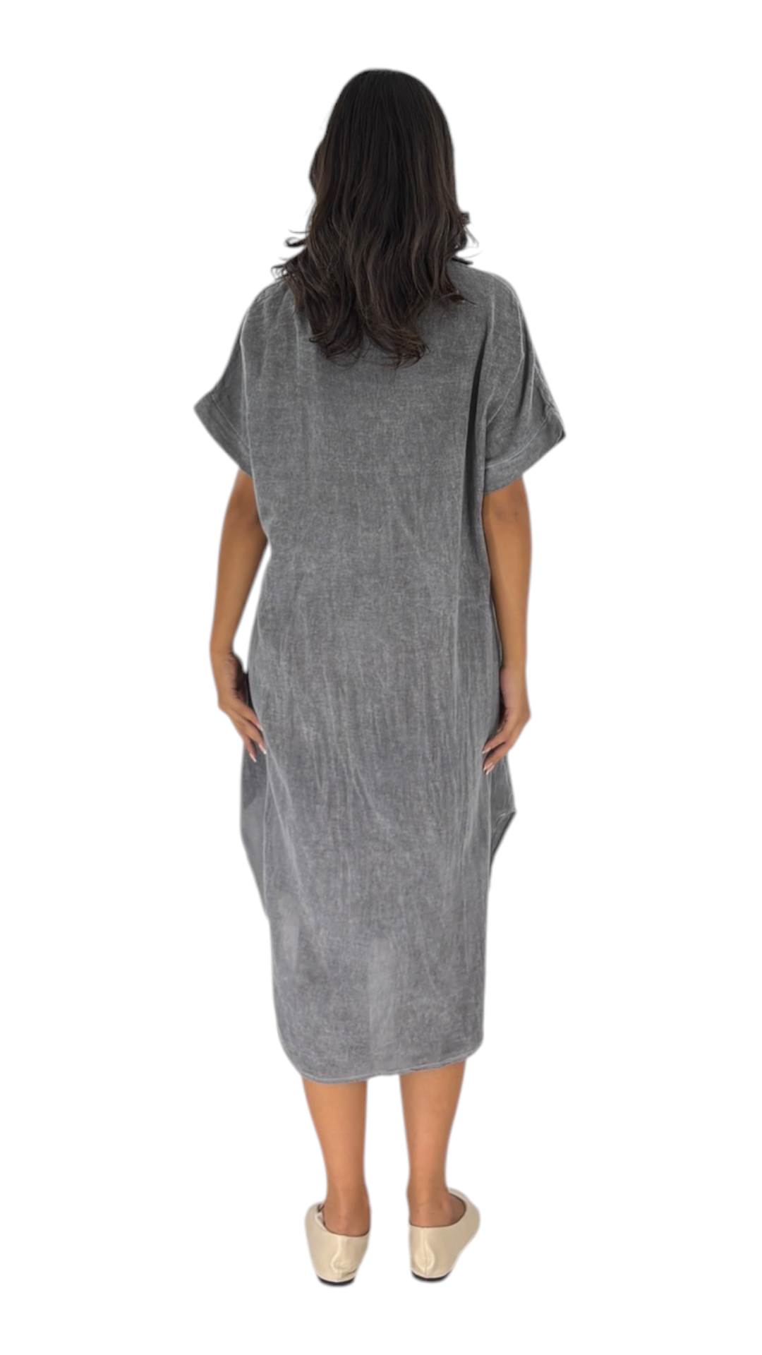 Nuha Grey Dress