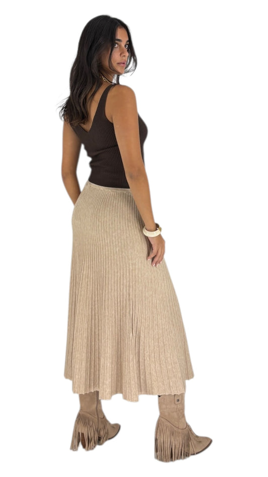 Jade Beige Skirt