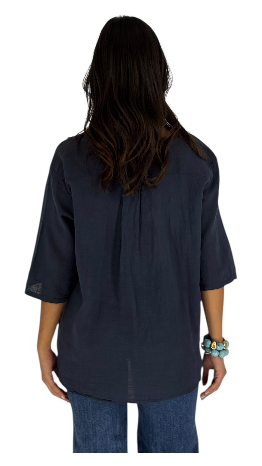 Lola Navy Top