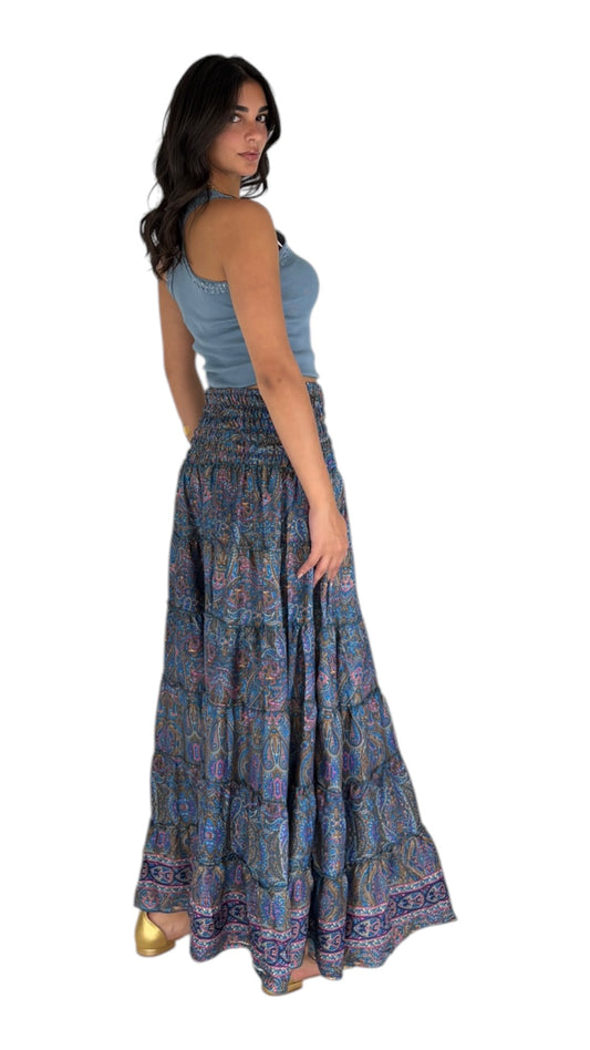 Darma Navy Skirt