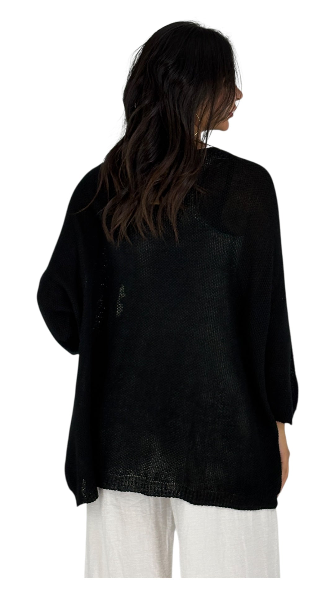 Dalla Black Cardigan
