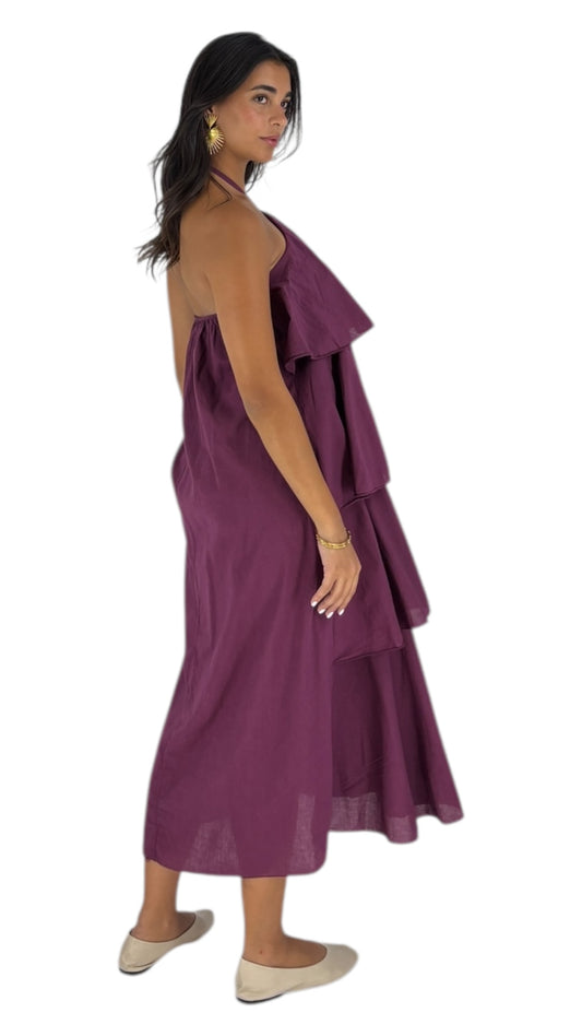 Musana Dark Purple Dress