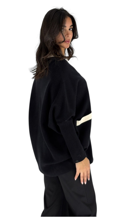 Jori Black Cardigan