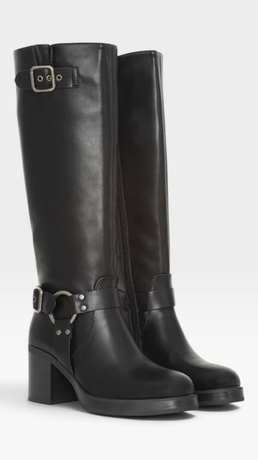 Binka High Boots With Buckles
