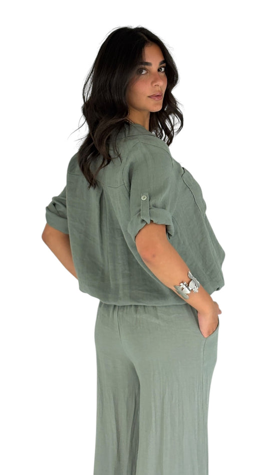 Annie Kaki Shirt