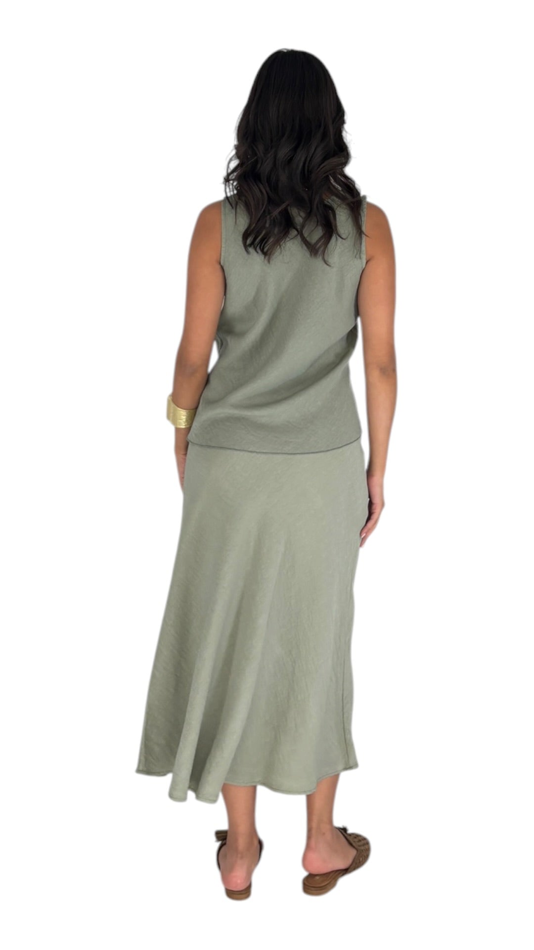 Slade Kaki Skirt