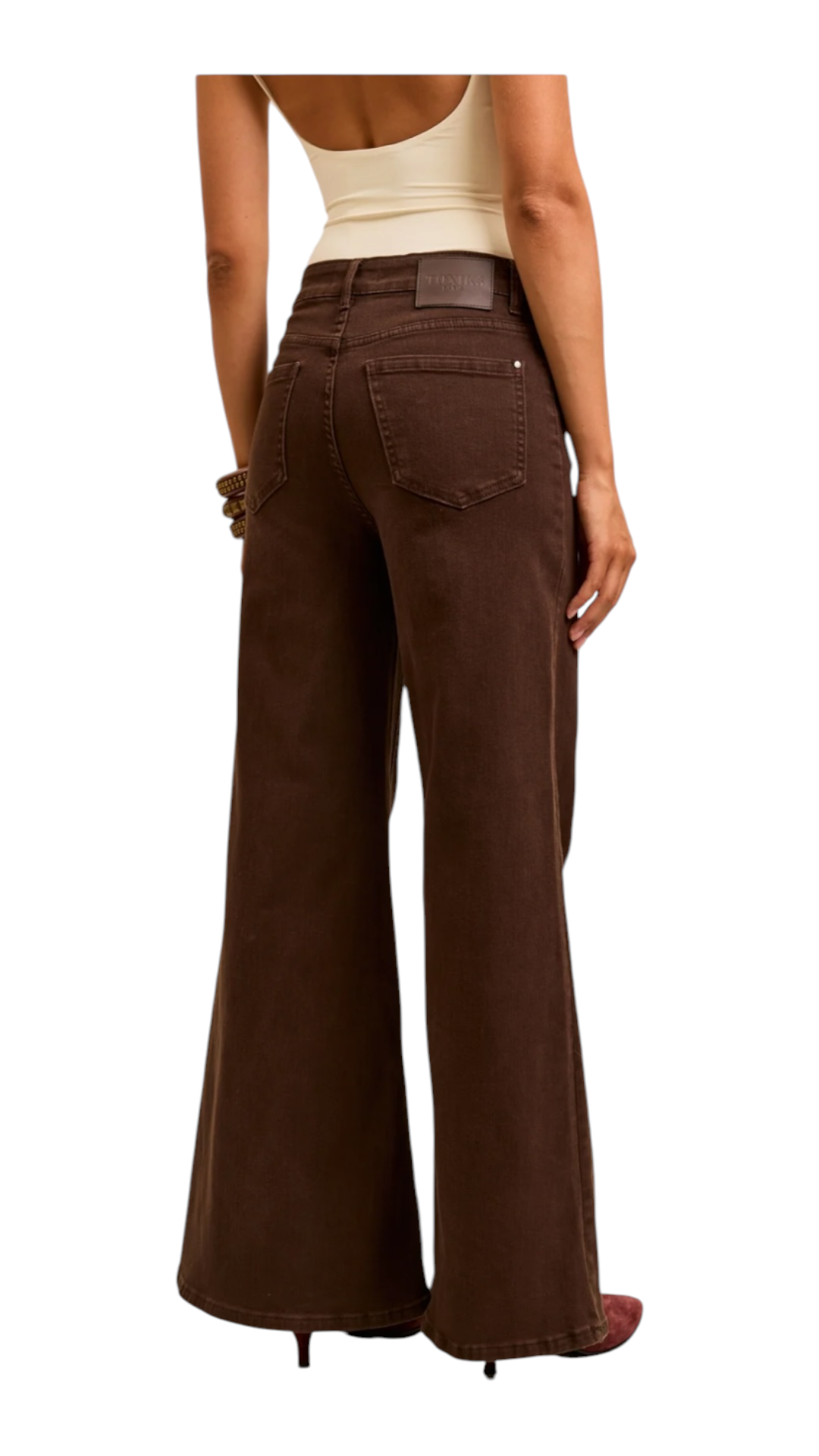 Lubna Brown Jeans