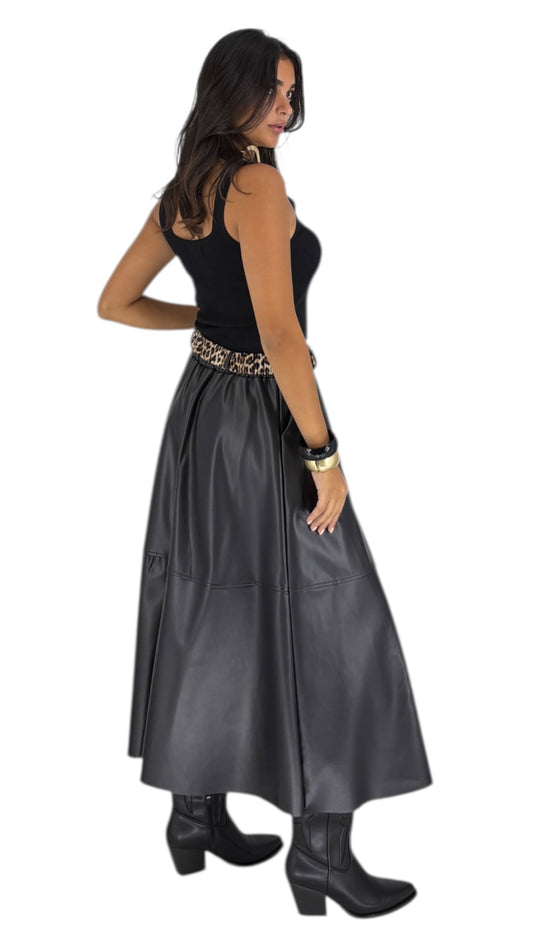 Nisreen Black Skirt