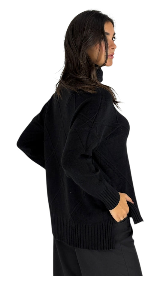 Cala Black Sweater