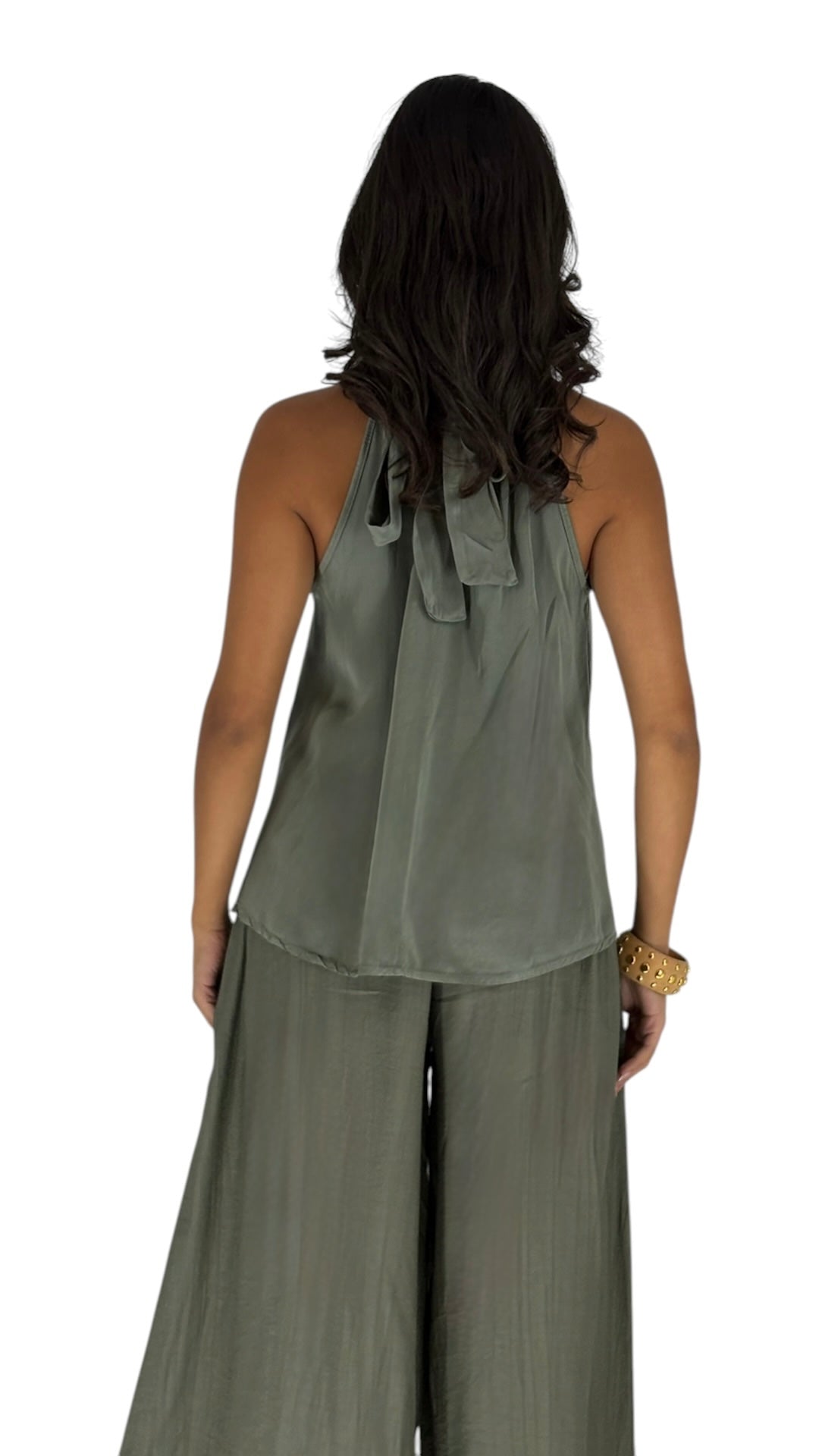 Lotus Kaki Top