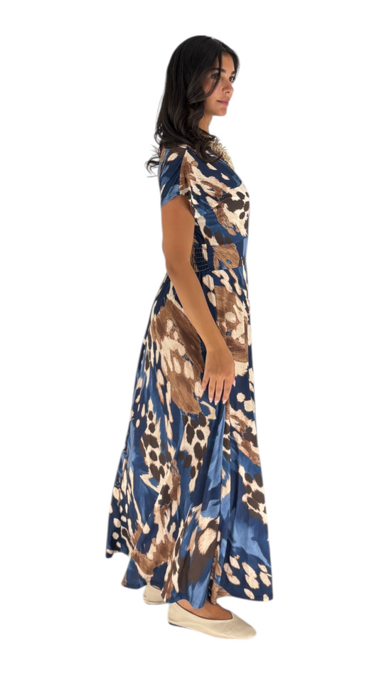 Reem Navy Dress