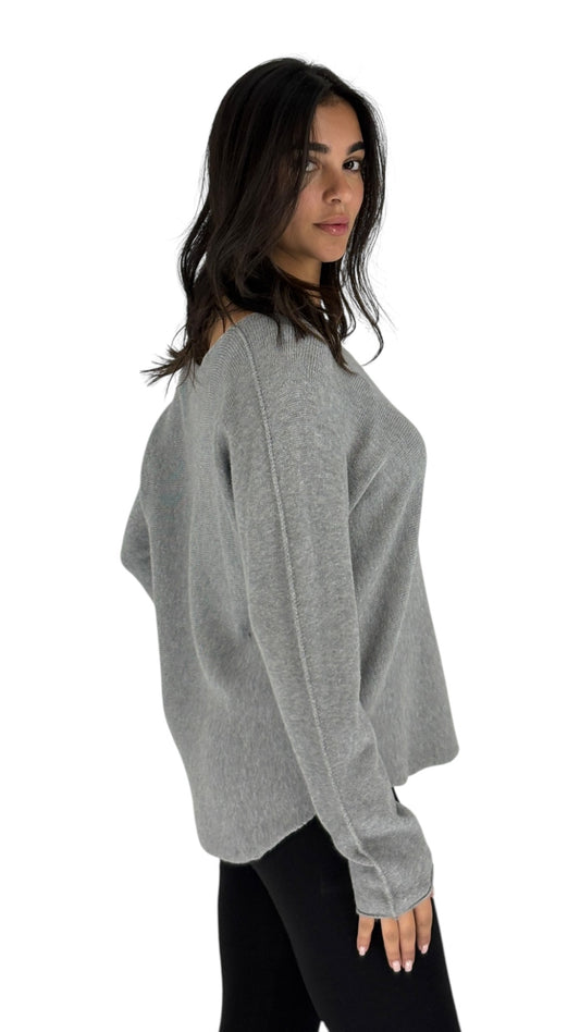 Carmen Grey Sweater