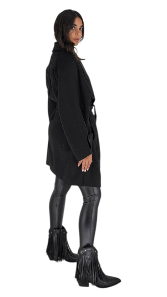 Laila Black Coat