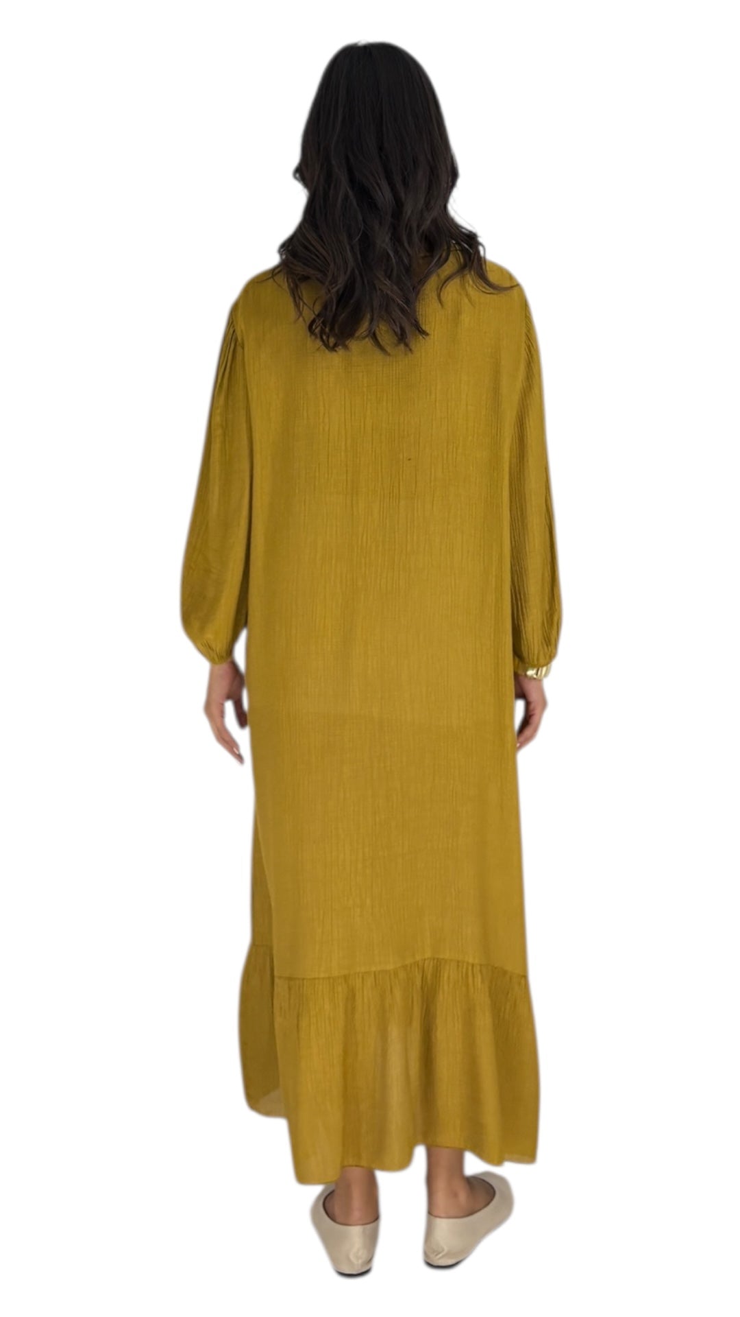 Julian Mustard Dress