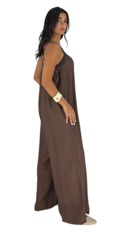 Zoya Brown Jumpsuits