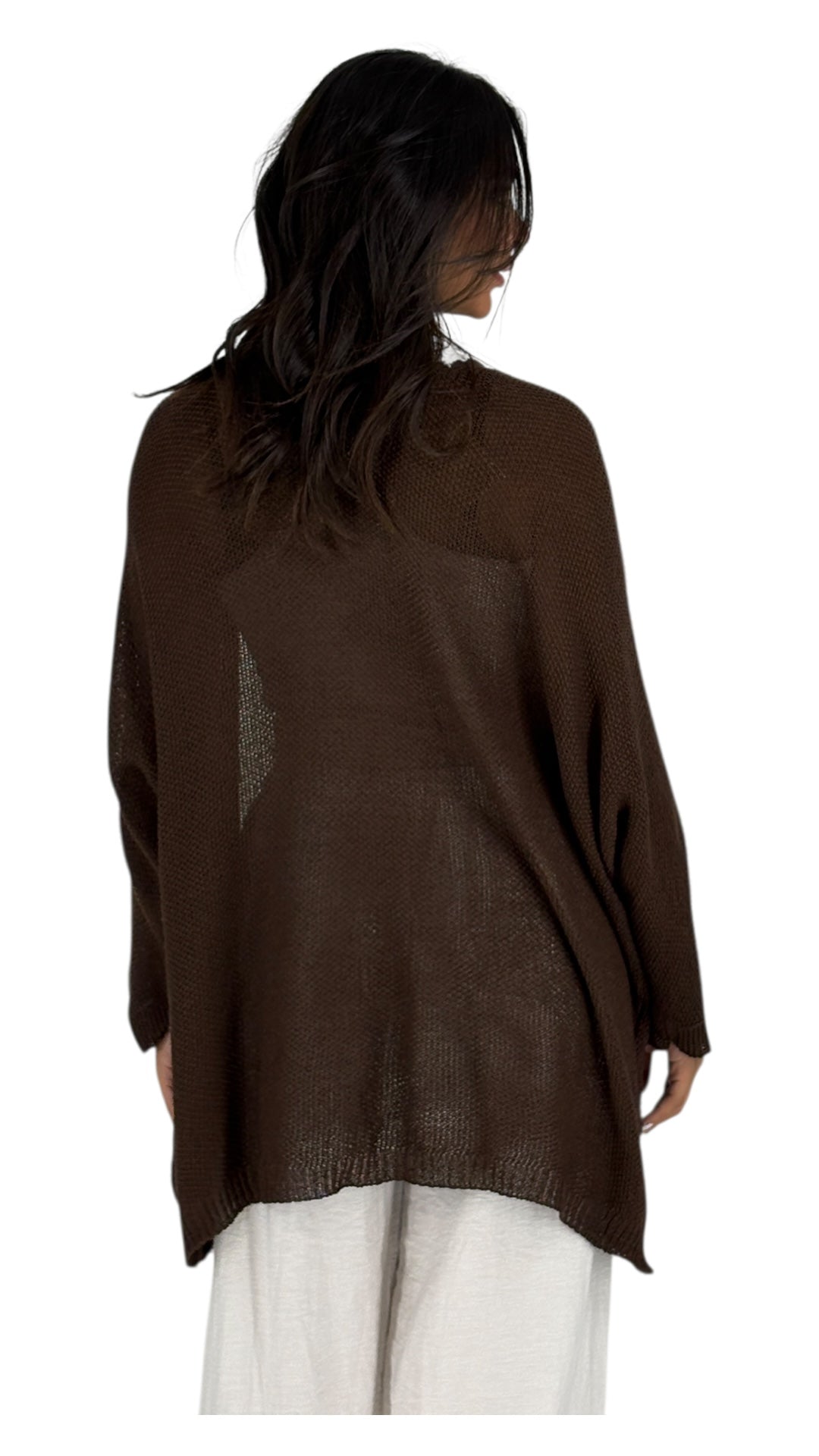 Dalla Brown Cardigan