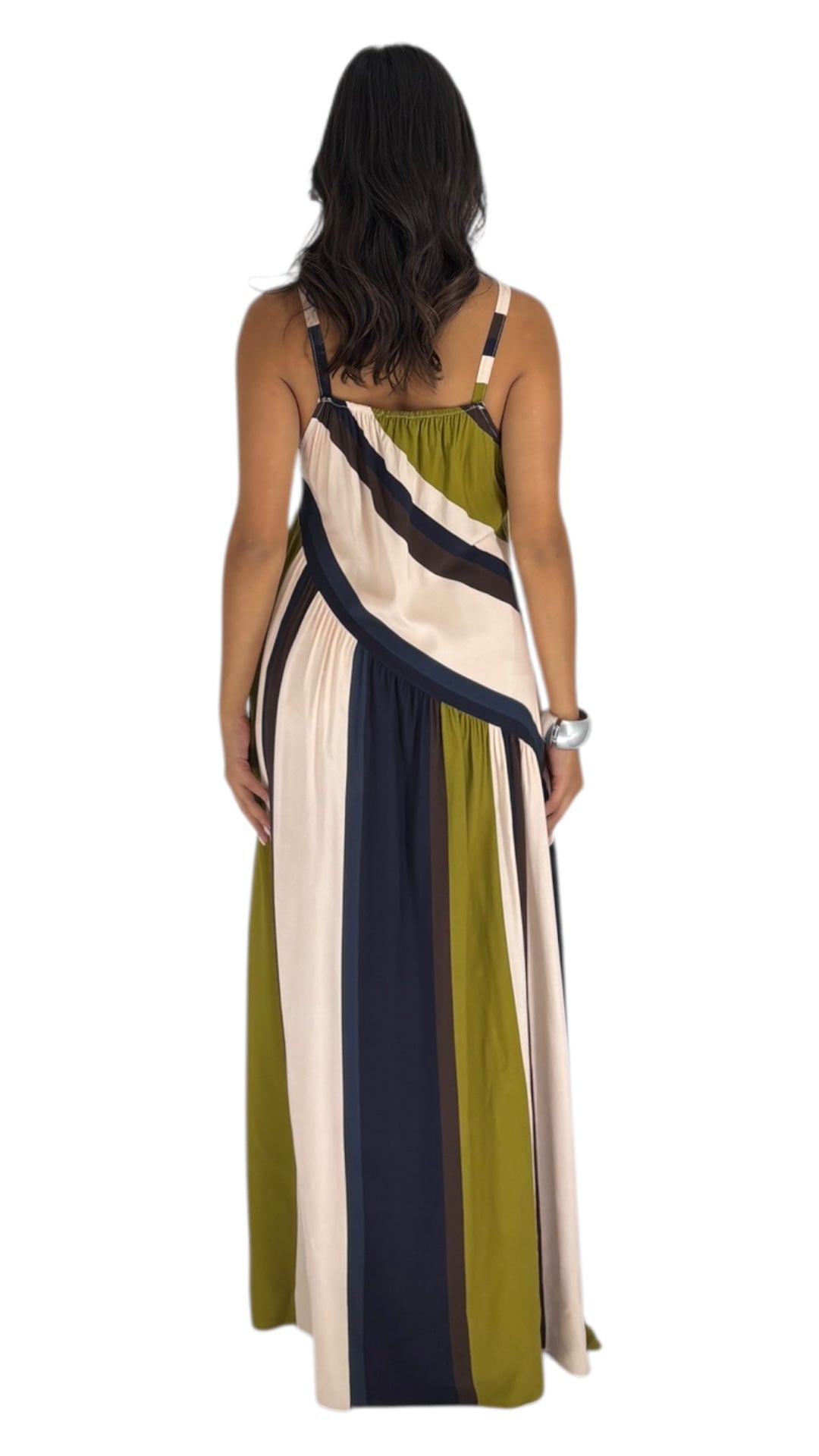 Violet Navy Line Dress