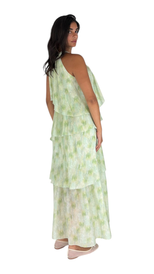 Yara Green Dress