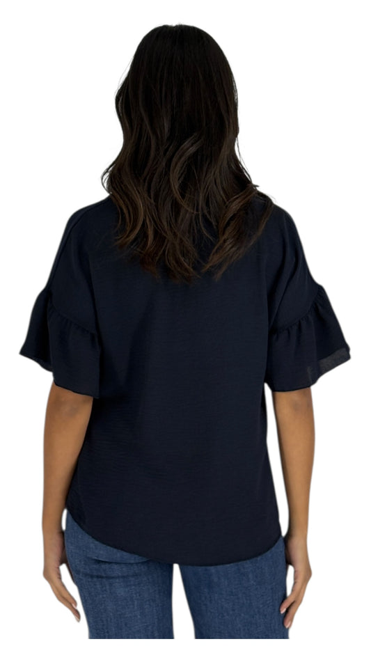 Nedaa Navy Shirt