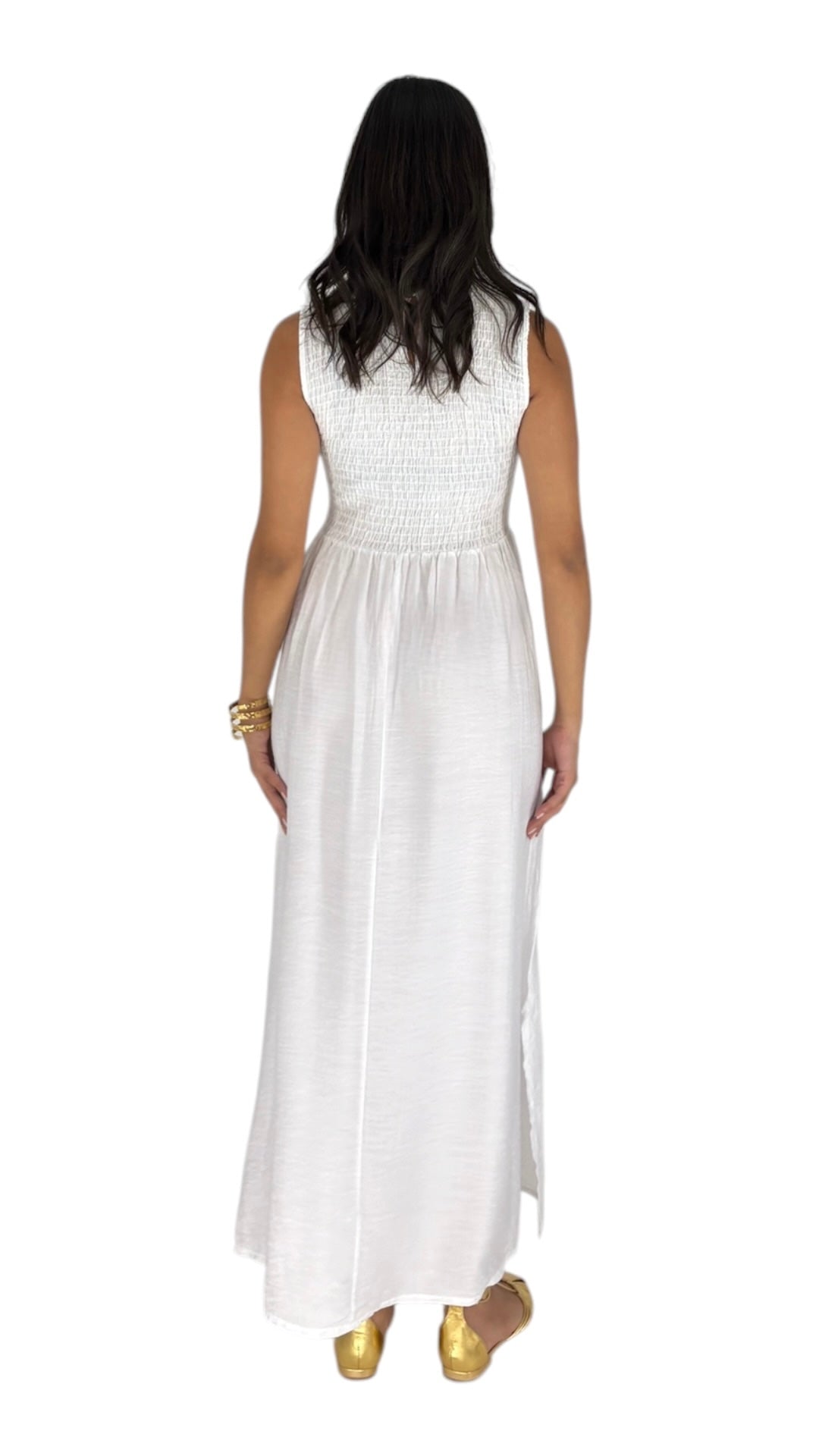 Leland White Dress